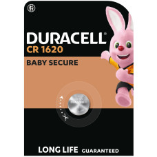 Батарейка CR 1620 спеціальна літієва типу таблетка 1620 3V, 1 шт. в упаковці Duracell (5011069)