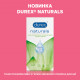 Презервативи Durex Naturals латексні з гелем-змазкою (тонкі) 12 шт. (4820108004931)