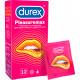 Презервативи Durex Pleasuremax з силікон. змазкою з ребрами та крапками 12 шт. (5038483204016)