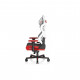 Крісло ігрове DXRacer Air PRO White-red (AIR-R1S-WRN.G-B3-NVF)