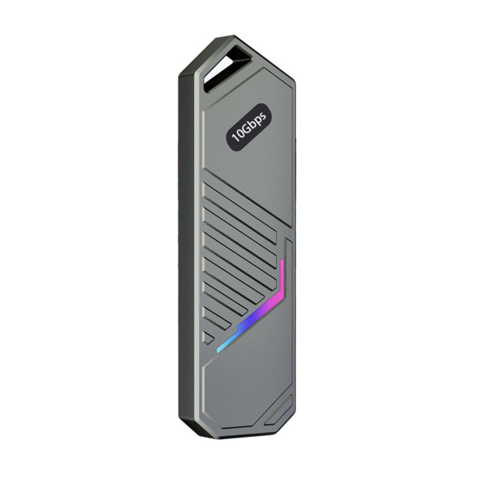 Кишеня зовнішня Dynamode M.2 SSD NVMe/SATA combo to USB3.2 GEN2 USB-C (DM-CAD-SSD14)
