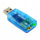 Звукова плата Dynamode USB 6(5.1) blue (USB-SOUNDCARD2.0 blue)