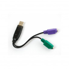 Перехідник Dynamode USB 1.1 A Male - 2*PS/2 (USB to PS/2)