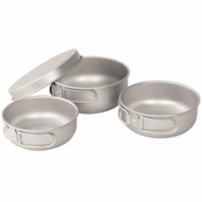 Набір туристичного посуду Easy Camp Adventure Ultra Light Cook Set (680196)