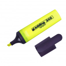 Маркер Edding Highlighter e-345 2-5 мм, chisel tip, yellow (345/05)