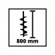 Земляний бур Einhell GP-EA 18/150 Li BL (без АКБ та ЗП) (3437000)