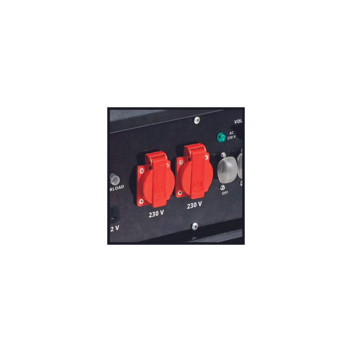 Генератор Einhell TC-PG 65/E5, 230В/380В, 3.6кВт (макс. 6.51кВт), електростарт, 25л, 83кг (4152610)