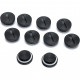 Заглушка Ekwb EK-PLUG G1/4 Acetal - Black (10 pack) (3830046995735)