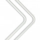 Трубка для СВО Ekwb EK-Loop Metal Tube 14mm 0.8m Pre-Bent 90 - Satin Titanium (2 pcs) (3831109891780)