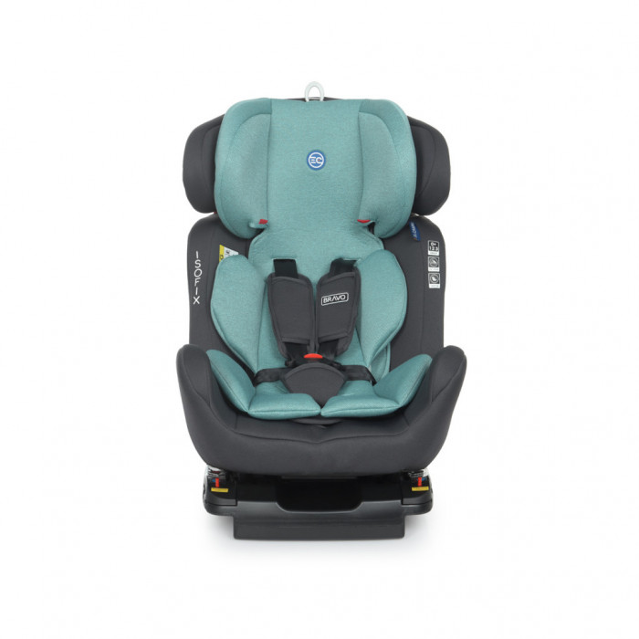 Автокрісло El Camino BRAVO ISOFIX 0-36кг (ME 1041 BRAVO ISO r.turq)