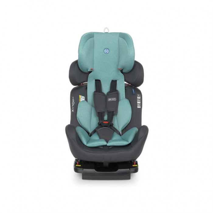 Автокрісло El Camino BRAVO ISOFIX 0-36кг (ME 1041 BRAVO ISO r.turq)
