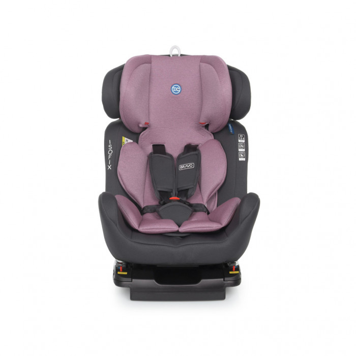 Автокрісло El Camino BRAVO ISOFIX 0-36кг (ME 1041 BRAVO ISO r.viol)