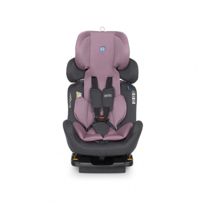 Автокрісло El Camino BRAVO ISOFIX 0-36кг (ME 1041 BRAVO ISO r.viol)