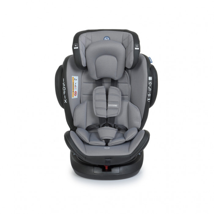 Автокрісло El Camino ME 1045 Evolution 360 Isofix 0-36 кг denim blue (ME 1045 EVO denim blue)