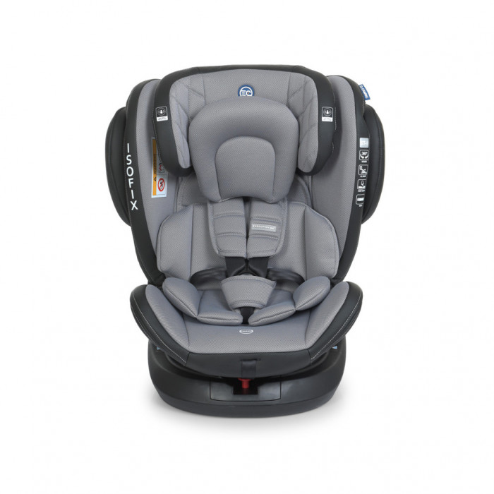Автокрісло El Camino ME 1045 Evolution 360 Isofix 0-36 кг denim blue (ME 1045 EVO denim blue)