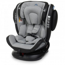 Автокрісло El Camino ME 1045 Evolution 360 Isofix 0-36 кг Royal Grey (ME 1045 EVO royal grey)