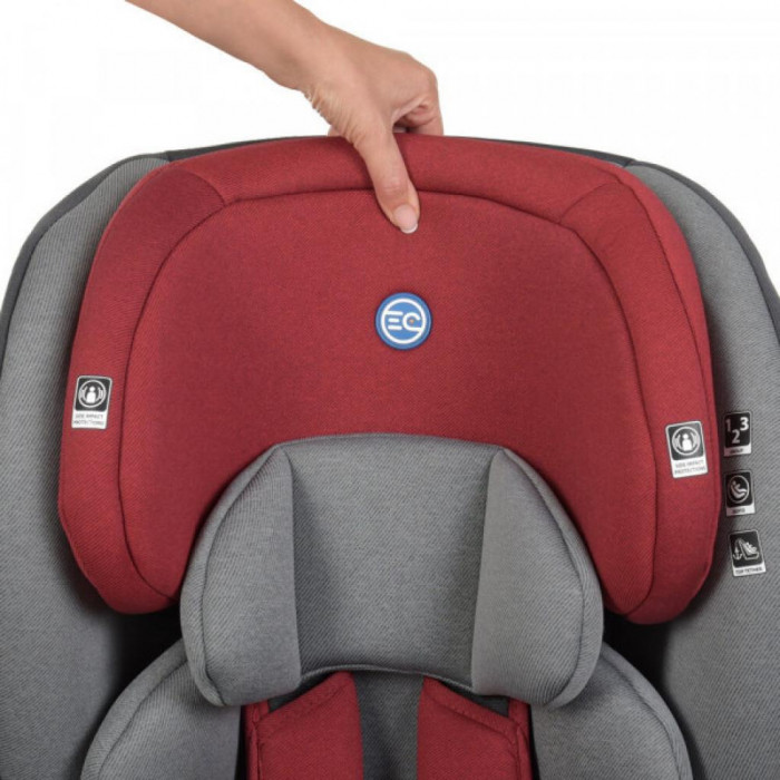 Автокрісло El Camino ME 1080 Bristol 9-36 кг Royal Red (ME 1080 BRISTOL r. red)