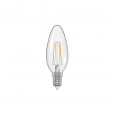 Лампочка Electrum C37 5W GL LC-32/4F Е14 3000K (A-LC-1387)