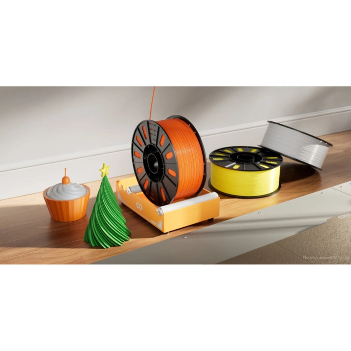 Пластик для 3D-принтера ELEGOO Rapid PLA Plus 3кг, 1.75мм, orange (50.203.0358)