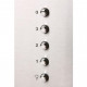 Витяжка кухонна Eleyus Vesta A 1200 LED SMD 60 IS+BL