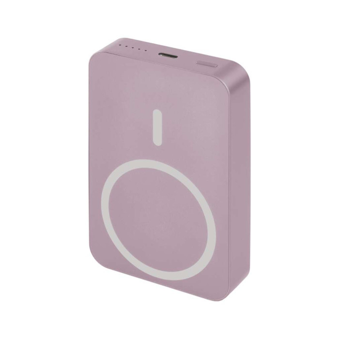 Батарея універсальна EMOS 10000mAh WI1046, 20W, Wireless, salmon (B0551S)