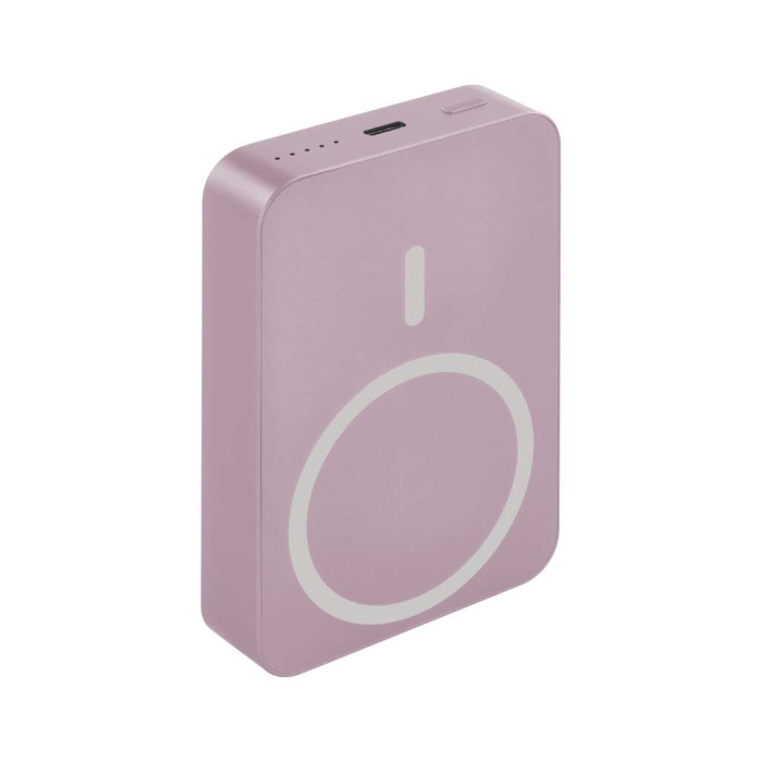 Батарея універсальна EMOS 10000mAh WI1046, 20W, Wireless, salmon (B0551S)