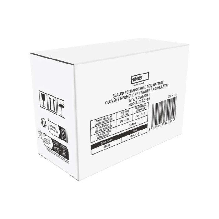 Батарея до ДБЖ EMOS 12V 7.2Ah (B9654)