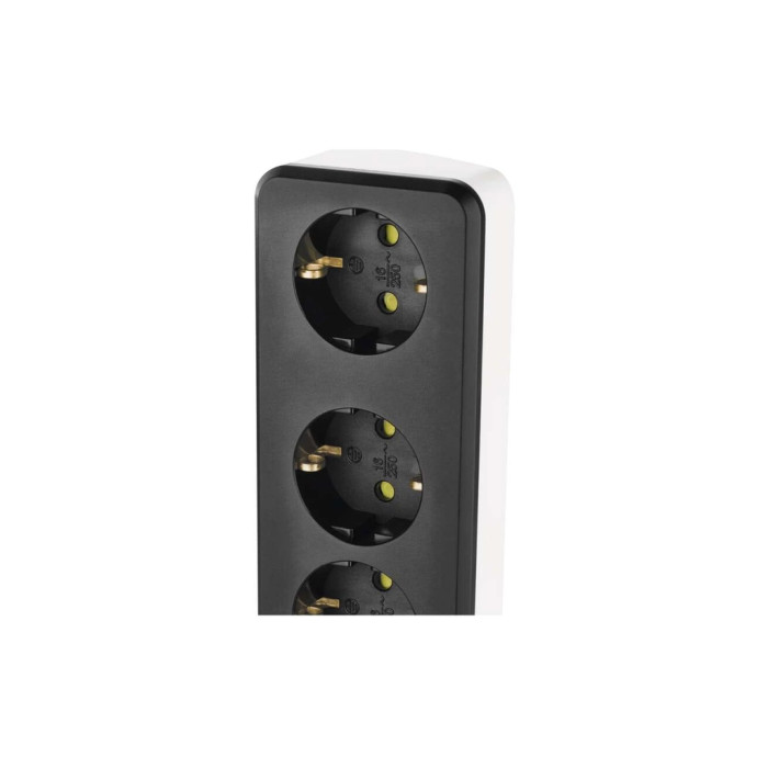 Мережевий подовжувач EMOS P1422SM 2m 4 роз. 1xUSB-A 1xUSB-C Wi-Fi 1,5мм2 (P1422SM)