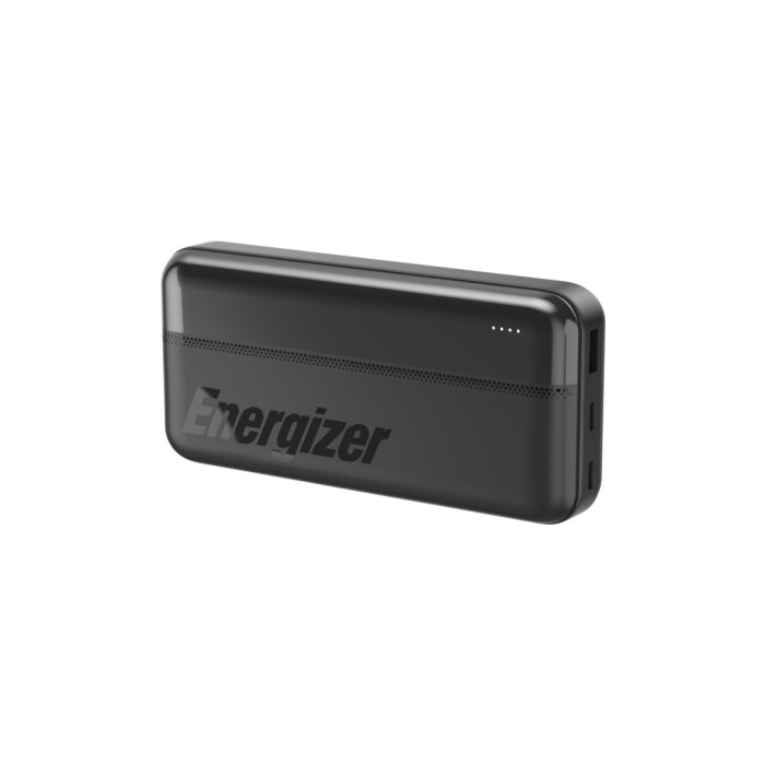 Батарея універсальна Energizer 20000mAh 15W, USB-А, 2*USB-C, Black (UE20050CC)