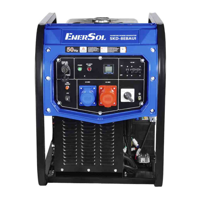 Генератор Enersol дизельний інверторний 1/3ф 8.0kW, ES-198FD, 3000 об/хв, 132 кг (SKD-8EBAUI)