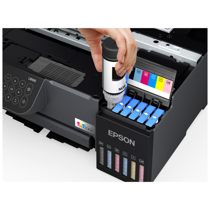 Багатофункціональний пристрій Epson L8100 WI-FI (C11CK94401)