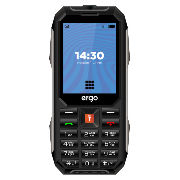 Мобільний телефон Ergo E283 Black