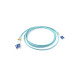 Оптичний патчкорд Eserver LC/UPC-LC/UPC, Multimode (50/125, OM3), LSZH, Duplex, 3m (ES-LC-LC/UPC-3-MM-D)