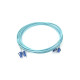 Оптичний патчкорд Eserver LC/UPC-LC/UPC, Multimode (50/125, OM3), LSZH, Duplex, 3m (ES-LC-LC/UPC-3-MM-D)
