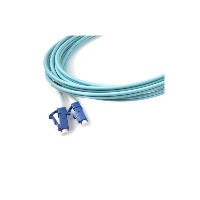 Оптичний патчкорд Eserver LC/UPC-LC/UPC, Multimode (50/125, OM3), LSZH, Duplex, 3m (ES-LC-LC/UPC-3-MM-D)
