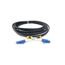 Оптичний патчкорд LC/UPC-LC/UPC, Multimode (50/125, OM3), LSZH, Duplex, Black, 5m Eserver (ES-LC-LC/UPC-5-MM-D)