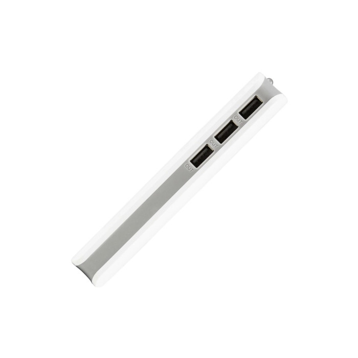 Батарея універсальна Esperanza 8000mAh input/Micro-USB, output/3*USB, White/Grey (EMP106WE)