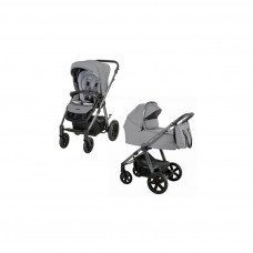 Коляска Espiro 2 в 1 Husky XL 2022 207 Silver Gray (205088)