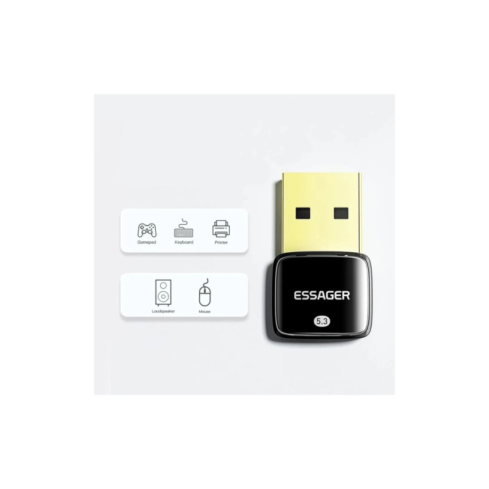 Bluetooth-адаптер Essager Starlord USB Bluetooth 5.3 (EBT53-XJ01-Z)