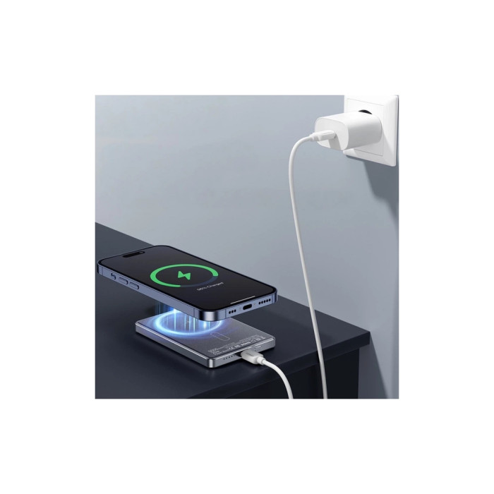 Батарея універсальна Essager 5000mAh Cross-border magnetic 20W PD QC/3.0 (EDY5K-YJ0A-Z)