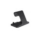 Зарядний пристрій Essager 4-in-1 wireless charger 15W foldable desktop black (EWXZM-JC01-Z)