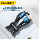 Дата кабель USB 2.0 AM to USB-C 2.0m 120W black Essager (EXC120-CGA01-P)