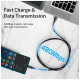 Дата кабель USB 2.0 AM to USB-C 1.0m 100W black Essager (EXC7A-CG01-P)