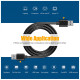 Дата кабель USB 2.0 AM/AM 0.5m 5Gbps Essager (EXCAA2-YTB01)