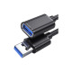 Дата кабель USB 3.0 AM/AF 1.5m Essager (EXCAM-YTA01)