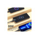 Дата кабель USB 2.0 AM to Lightning + Micro 5P + Type-C 1.2m 66W black Essager (EXCMTL-XJ01)