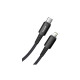 Дата кабель USB-C to Lightning 2.0m 20W black Essager (EXCTL-CGA01)