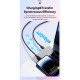 Дата кабель USB-C to Lightning 1.0m 20W blue Essager (EXCTL-WL03-P)