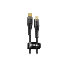 Дата кабель USB-C to Lightning 1.0m 3A black Essager (EXCTL-XJ01-P)