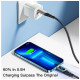 Дата кабель USB-C to Lightning 2.0m 20W Digital Display black Essager (EXCTL-YDA01)